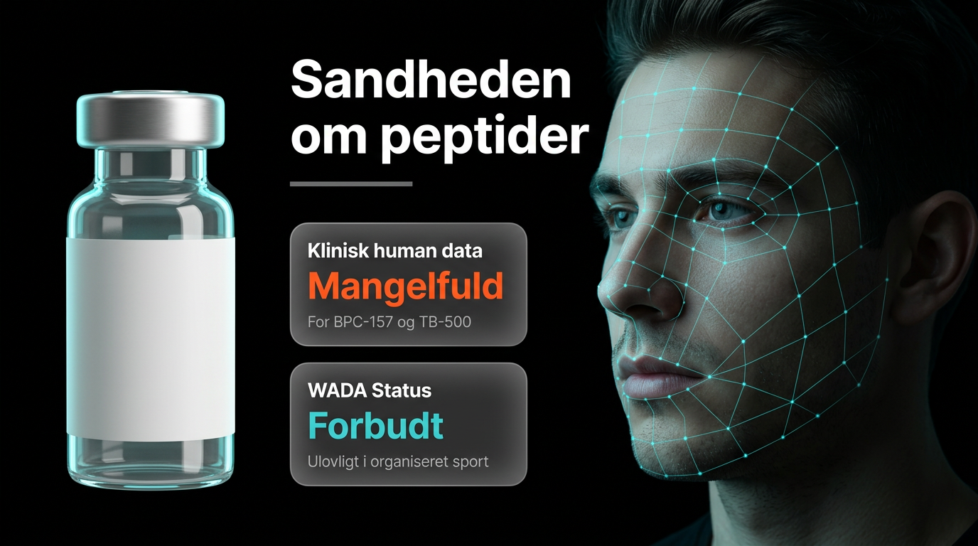 Hætteglas med væske foran en mørk baggrund